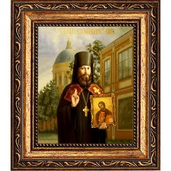 Лев Егоров преподобномученик. Икона на холсте.