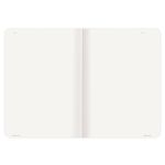 Тетрадь 60 л. без линовки обложка кожзам под замшу, сшивка, B5 (179х250мм), КОРАЛЛОВЫЙ, BRAUBERG CAPRISE, 403864