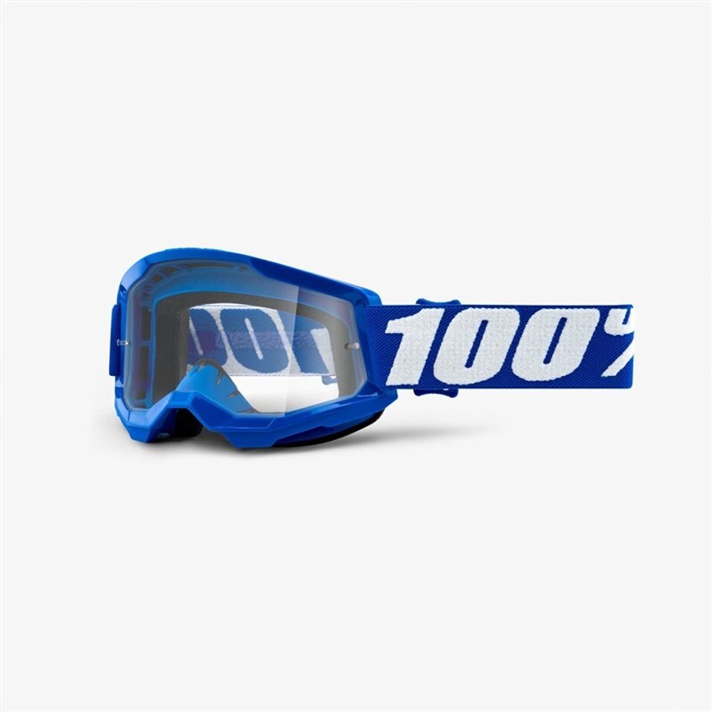 Очки подростковые 100% Strata 2 Youth Goggle Blue / Clear Lens (50521-101-02)