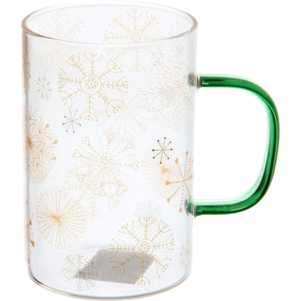 Кружка стеклянная 400мл «Звездная ночь»