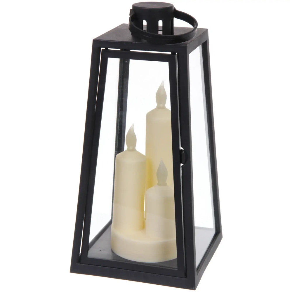 Сувенир с подсветкой «Сказочная ночь» 16*16*32 см (работает от 3*ААА), Черный