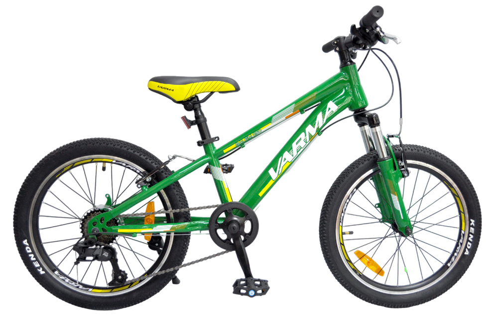 Велосипед 20&quot; VARMA GALEM 250 7ск  (зеленый)(Сделано в России)