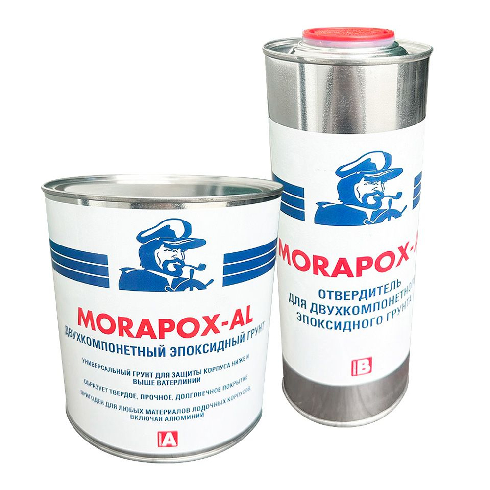 Грунт эпоксидный Мореман MORAPOX-AL, 2,5 литра (10269980)