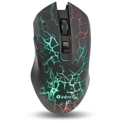 Мышь Intro MW575 беспроводная игровая 800-1600dpi черная | Intro