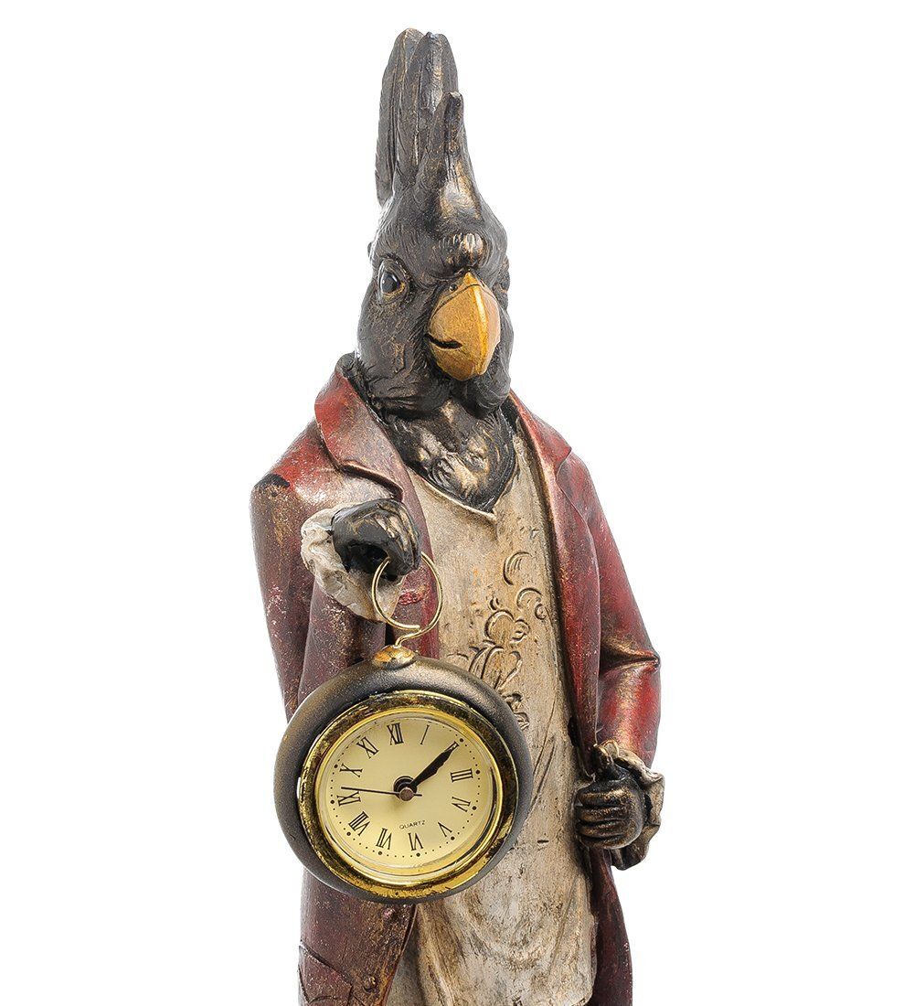 Noble Style NS-159 Статуэтка с часами «Попугай Арнольд»