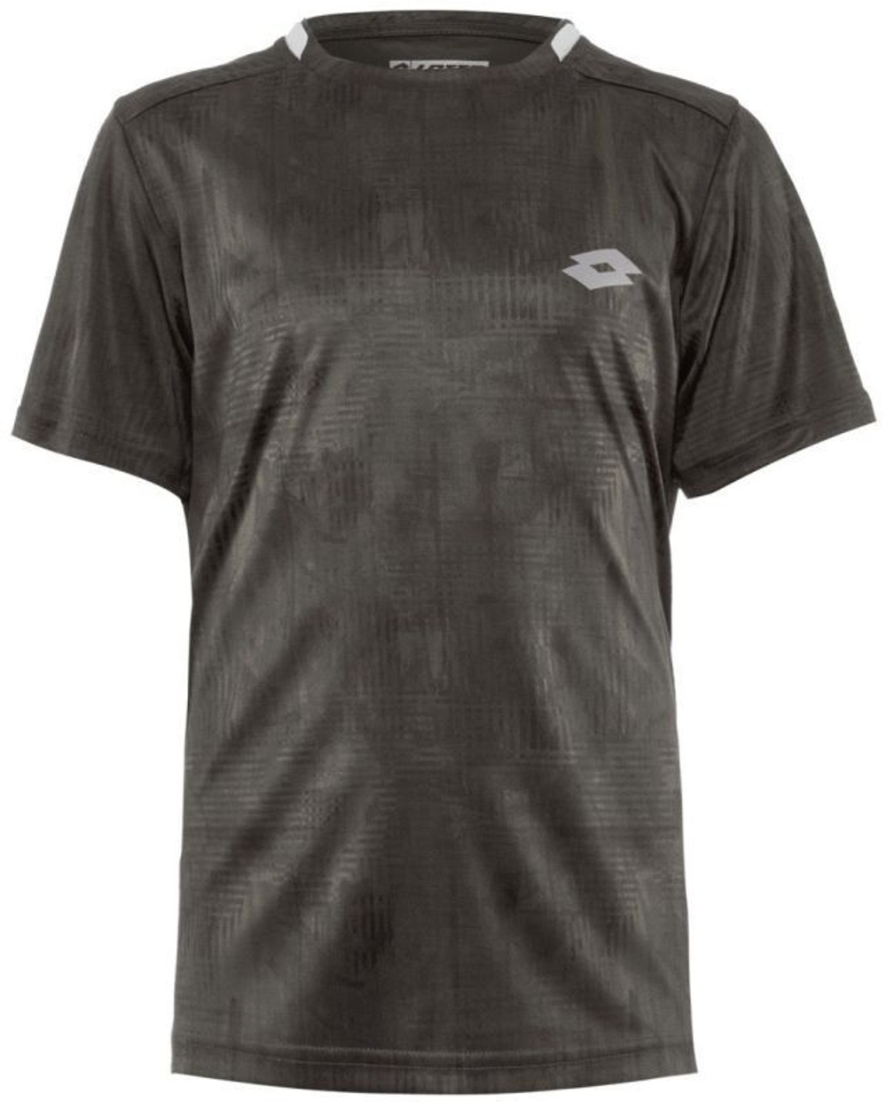 Футболка для мальчика теннисная Lotto Top Ten B Tee PRT PL - зеленый