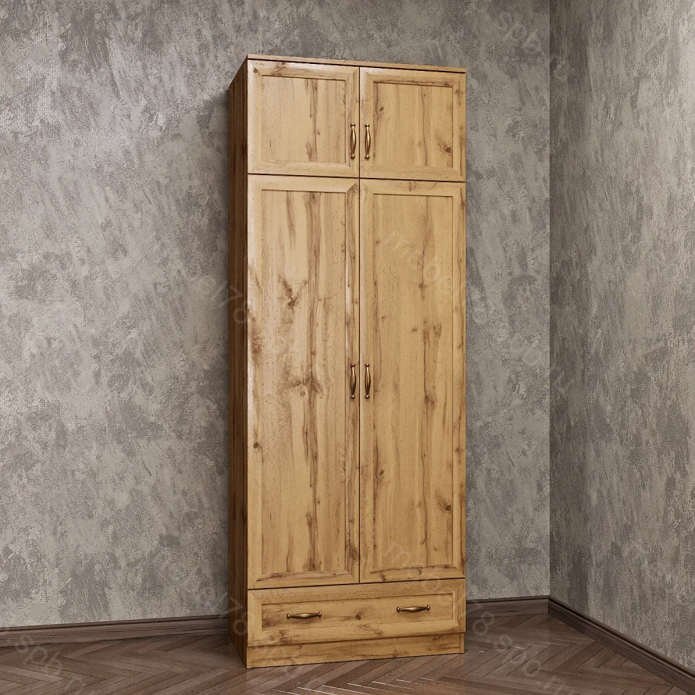 Шкаф распашной с антресолью 2/3