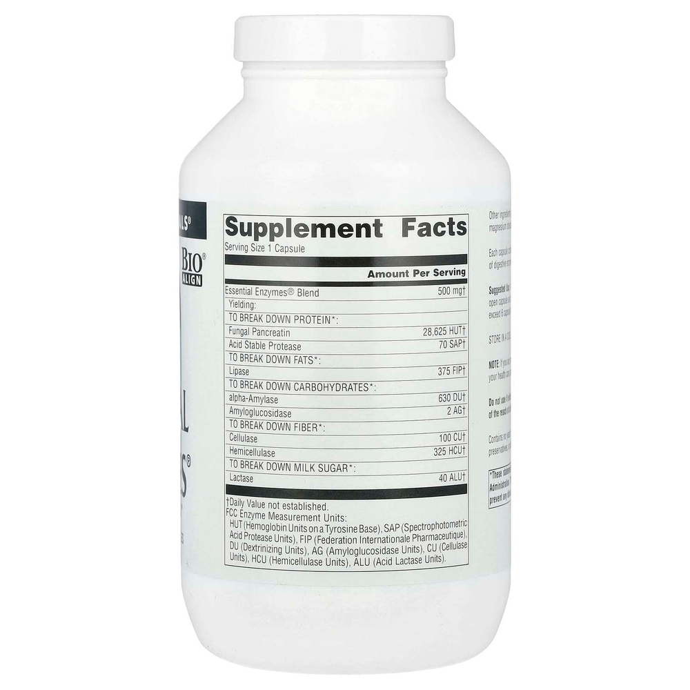 Source Naturals, Daily Essential Enzymes®, 500 мг, 360 капсул