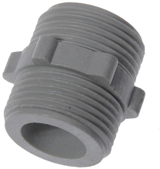 Ниппель  3/4" пластик