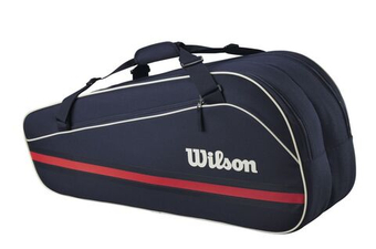 Сумка теннисная Wilson Team 2025 6 PK Racket - небесный