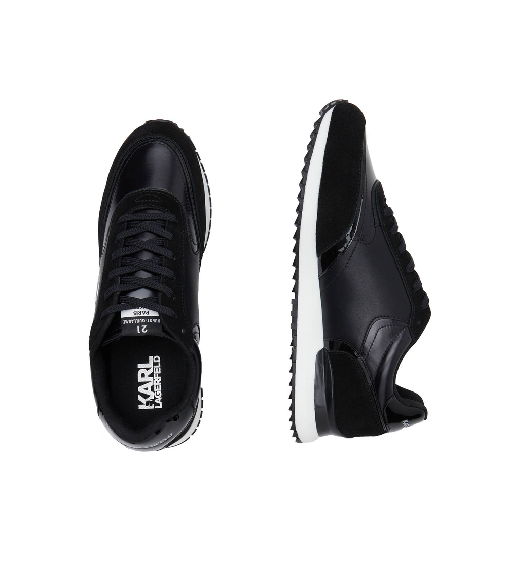 Кроссовки VELOCITOR Karl Lagerfeld - черный(KL52931N)