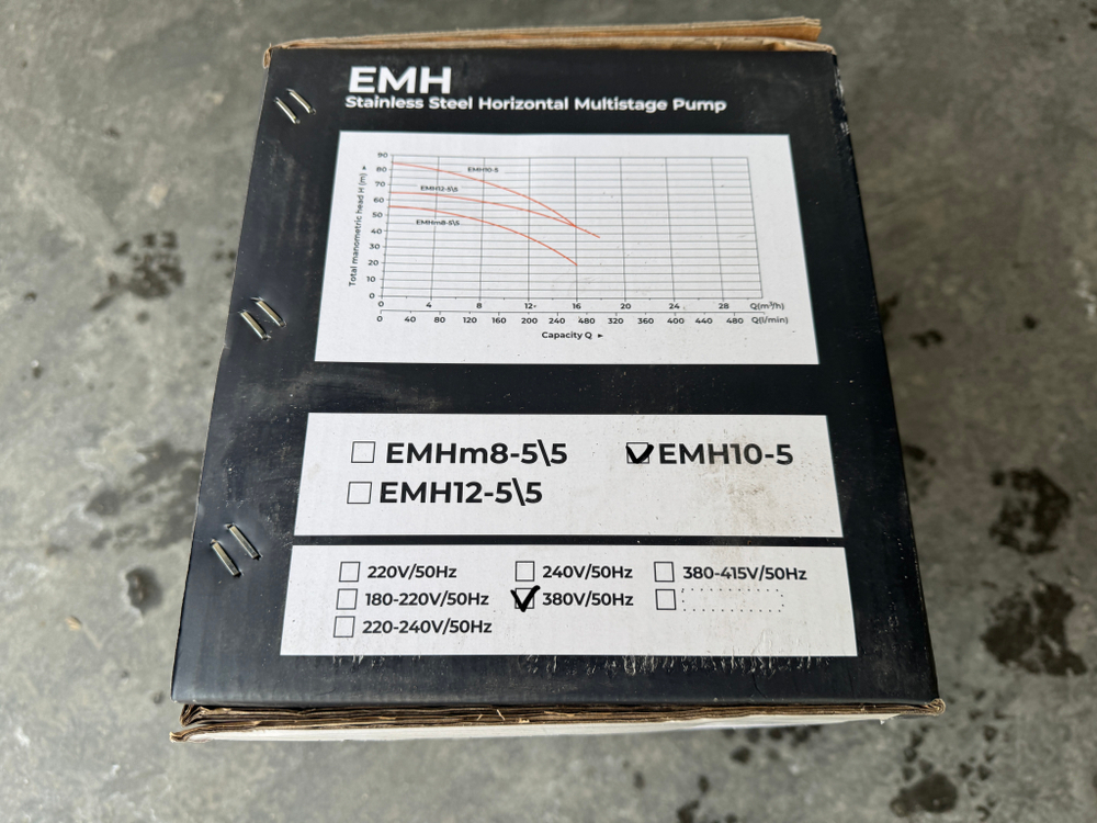 Поверхностный насос "LEO" модель EMH10-5