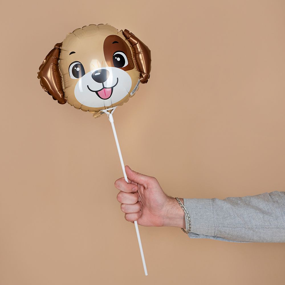 Шар (12''/30 см) Мини-фигура, Милый щенок, 1 шт.