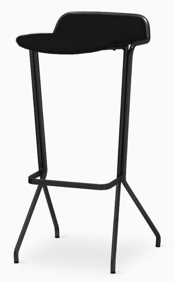 Барный стул Gland металлический, сиденье экокожа