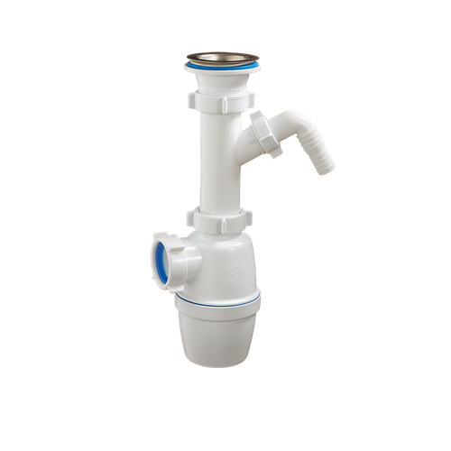 4005 Сифон 1 1/2 40 с одним отв. ОРИО (40/1шт)