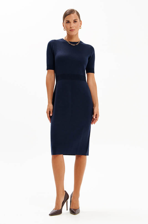 51700 Платье женское (темно-синий)