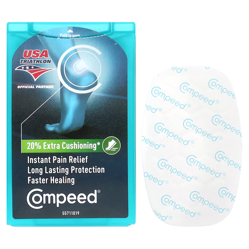 Compeed, Advanced Blaster Care, средство для физической активности, 8 активных гелей