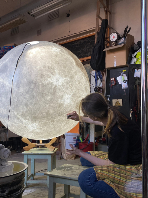 Светильник - Луна 120 см