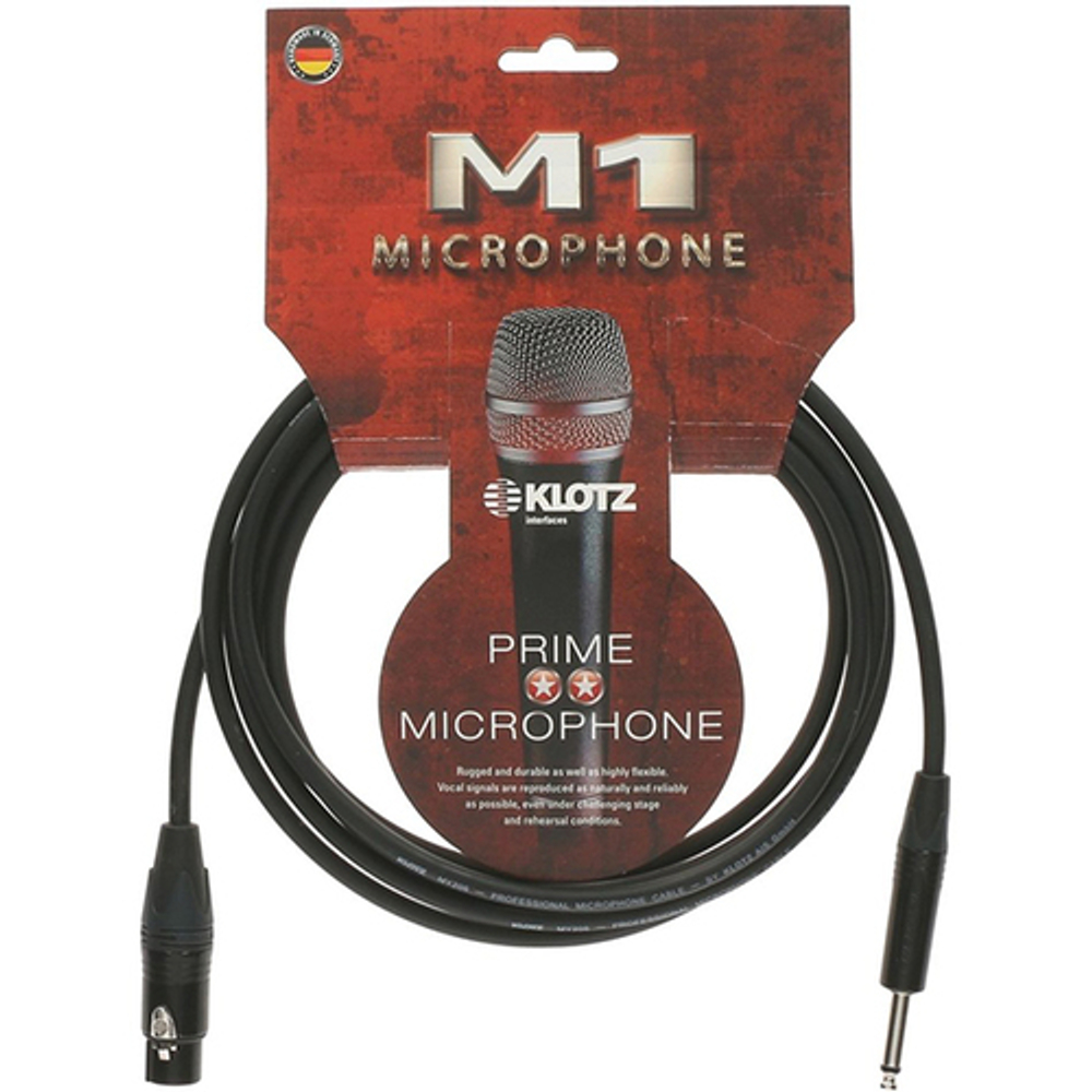Кабель микрофонный KLOTZ M1FP1N0500