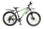 Вело 26" VARMA OFF-ROAD 2.0 26" р.17 черно-зеленый 8ск ст.