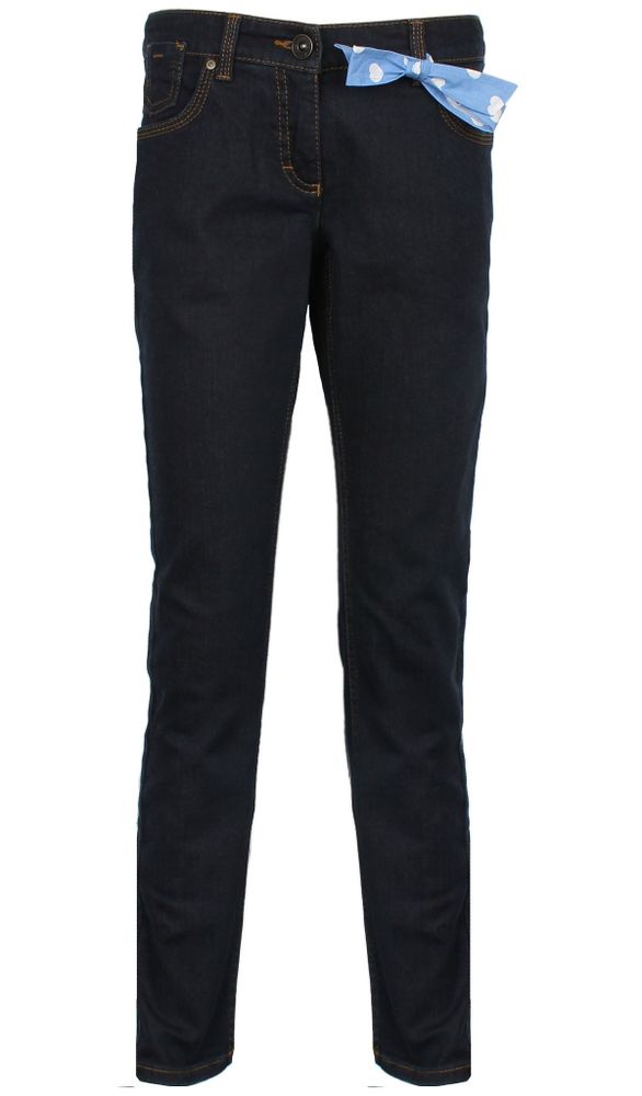 Темно-синие узкие джинсы с бантиком Marc O&#39;Polo