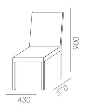 Стул плетеный Dove