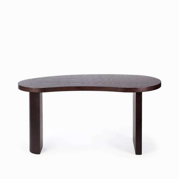 Рабочий стол Osmos 150х70 см, темный шпон ясеня