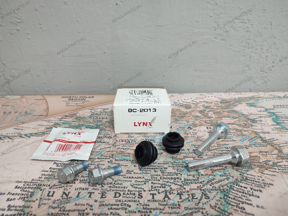 К-т направляющих заднего суппорта