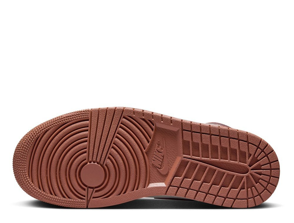 Баскетбольные кроссовки Air Jordan 1 Mid Brown shoes