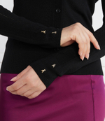 Хлопковый кардиган Patrizia Pepe - черный(8K0149 KM36)