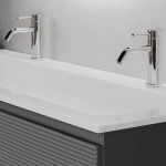 Тумба с раковиной Sancos Folk 120 FL120GS Grey soft