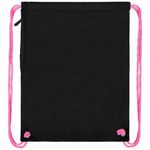 Мешок для обуви BRAUBERG PREMIUM, карман, подкладка, светоотражайка, 43х33 см, "Pink lava", 273441