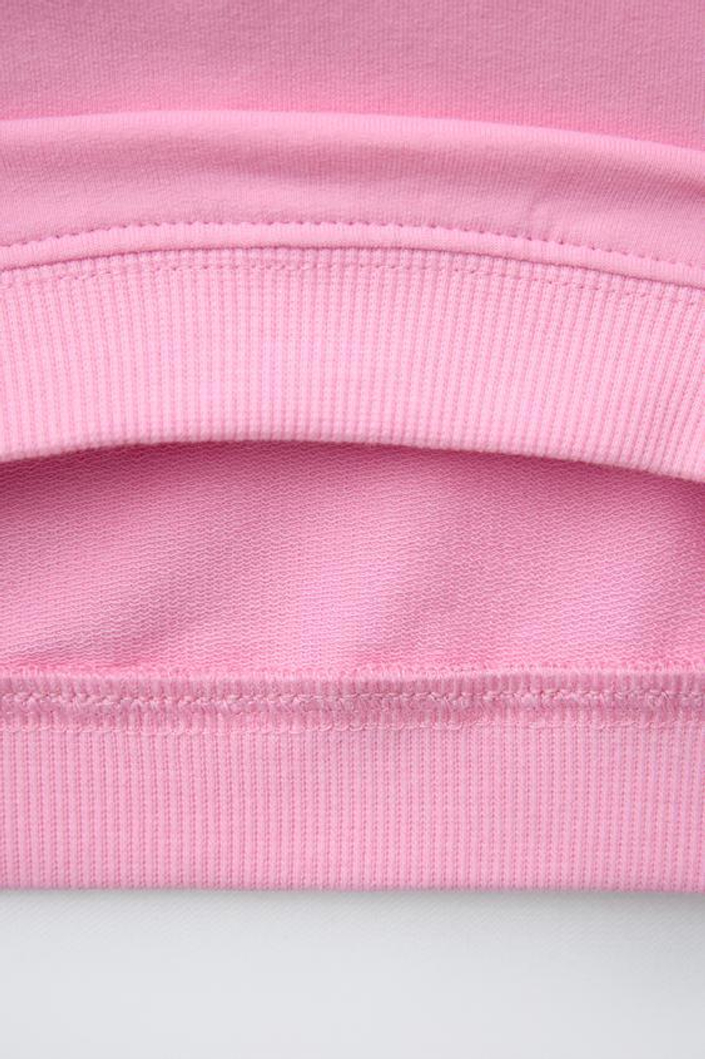 ZARA КОМПЛЕКТ ИЗ ТОЛСТОВКИ И БРЮК-ДЖОГГЕРОВ, МЯГКИЙ РОЗОВЫЙ