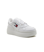 Кожаные кроссовки tjw retro basket flatform ess Tommy Jeans - белый(EN0EN02506)