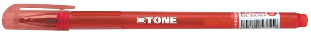 Ручка гелевая 0,5 мм, красная "G-Tone" (ErichKrause)