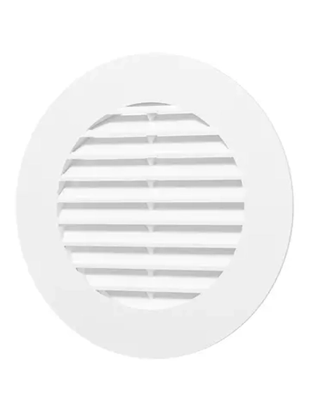 Решетка 100 10RKL вентиляционная разъемная D125 с фланцем D100 ERA title=