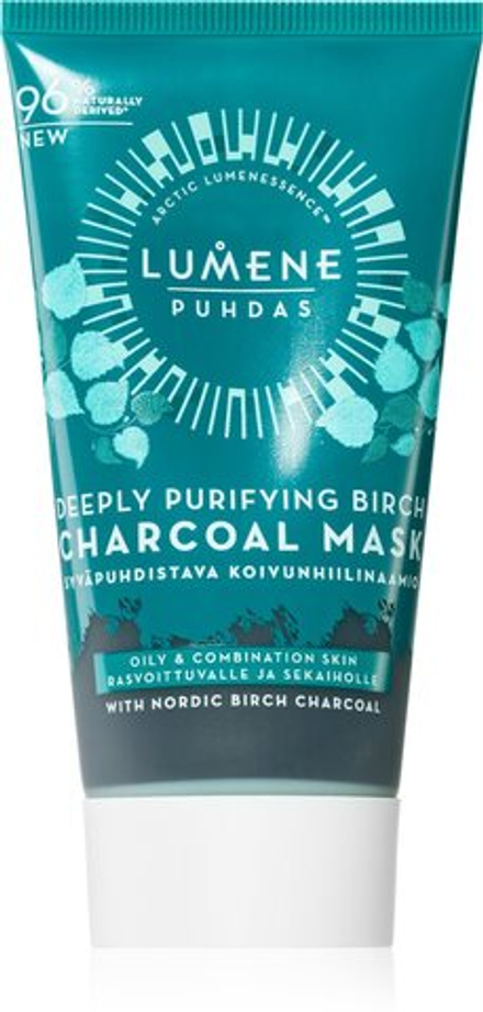 Lumene PUHDAS Deeply Purifying - очищающая и детоксицирующая маска с активированным углем для жирной и комбинированной кожи /   75  ml  / GTIN 6412600843644