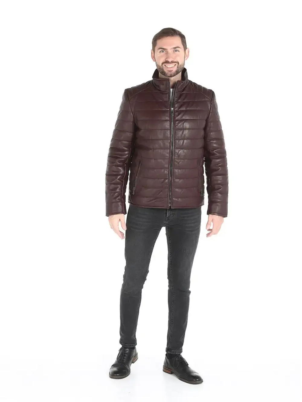 Куртка мужская  из натуральной кожи