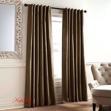 Шторы бархат Royal (венге)