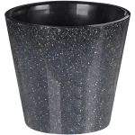 Горшок для цветов Grenada D200 мм, 4л с дренажной вставкой (светло-серый)