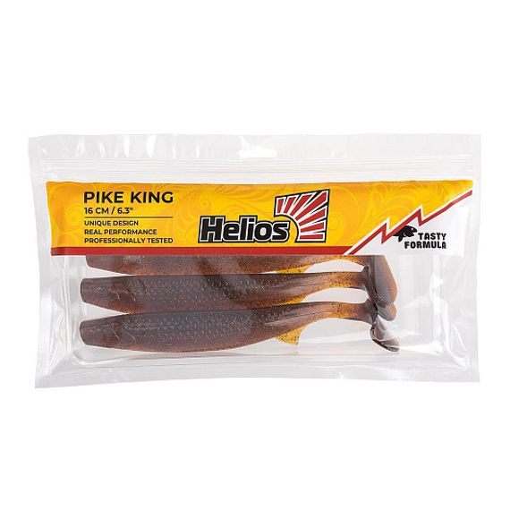 Виброхвост Pike King 6.3&#39;/16 см Star Oil 3шт (HS-37-042) Helios