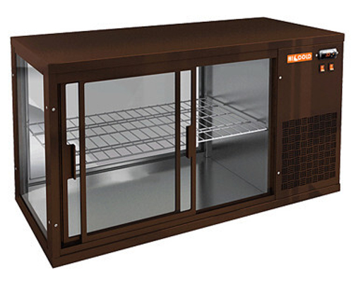 Витрина холодильная HICOLD VRL 1100 R Brown