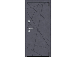 Дверь входная  Porta R-3 15/15 Graphite Art/Snow Art / Super White/Лунный камень