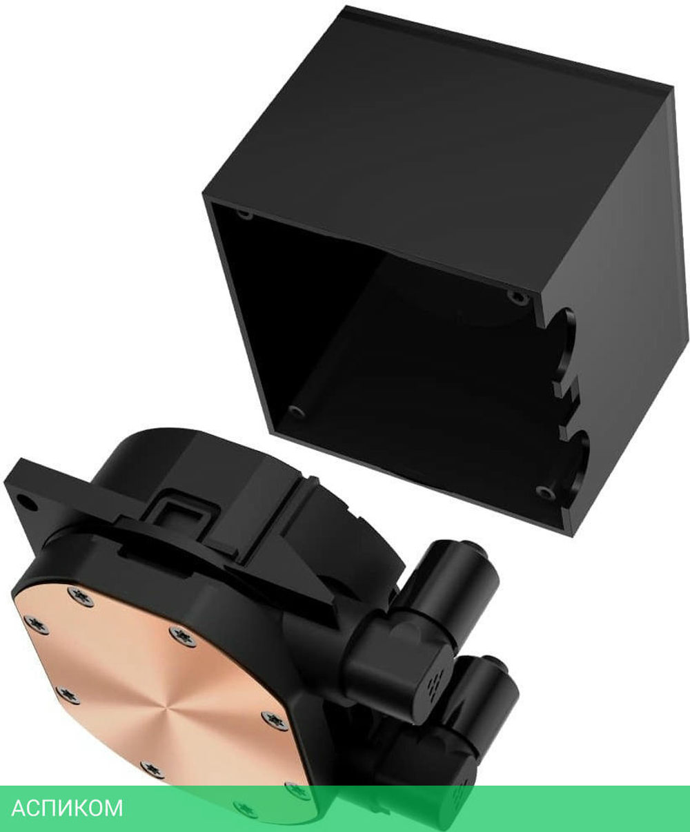 Система жидкостного охлаждения для процессора PCCooler DC360 Pro ARGB Display BK черный (DC360Pro-BKAWXY-GL)