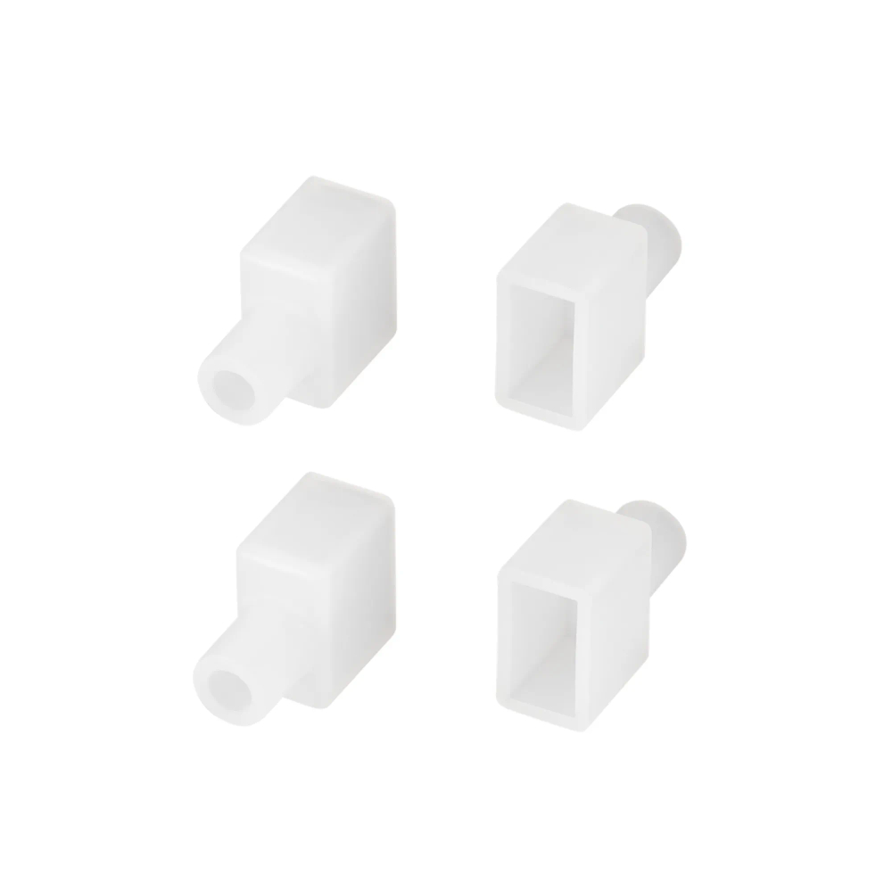 Заглушка WPH-FLEX-0613-SIDE WHITE с отверстием (Arlight, Силикон) 040810