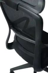 Офисное кресло SPARX FRS-1 Rust Black (ткань / сетка, черный)