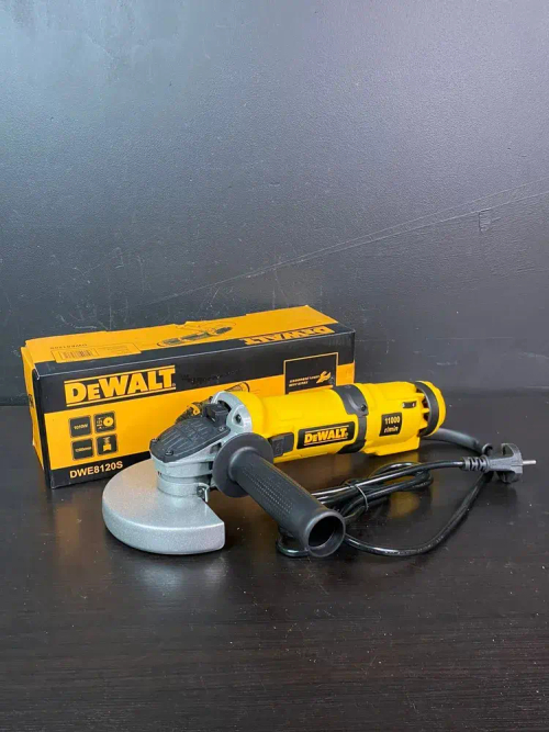 Угловая шлифмашина DWE8120S Dewalt 1010WT с регулировкой оборотов