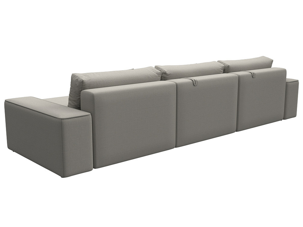 Диван угловой Лига-074 угол универсальный РОГОЖКА Амур 02 бежевый