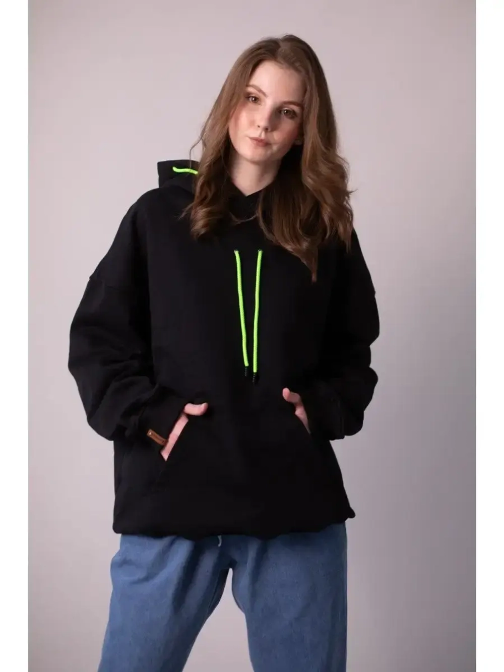 Худи over size оверсайз без начеса