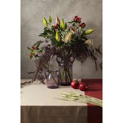 Ваза для цветов flowi, 25 см, фиолетовая